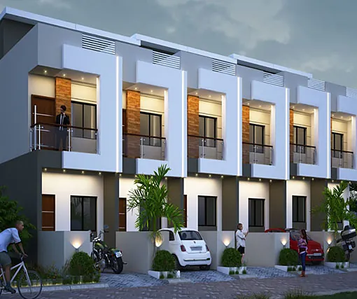 Row Houses — Residential project by Vastu Construction